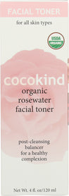 Cocokind: Organic Rosewater Facial Toner, 120 Ml