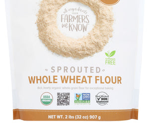 One Degree: Organic Sprouted Whole Wheat Flour, 32 Oz
