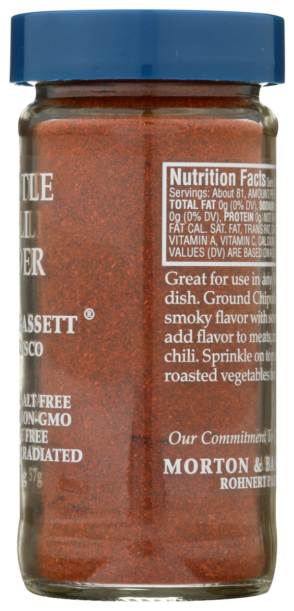 Morton & Bassett: Chipotle Chili Powder, 2 Oz