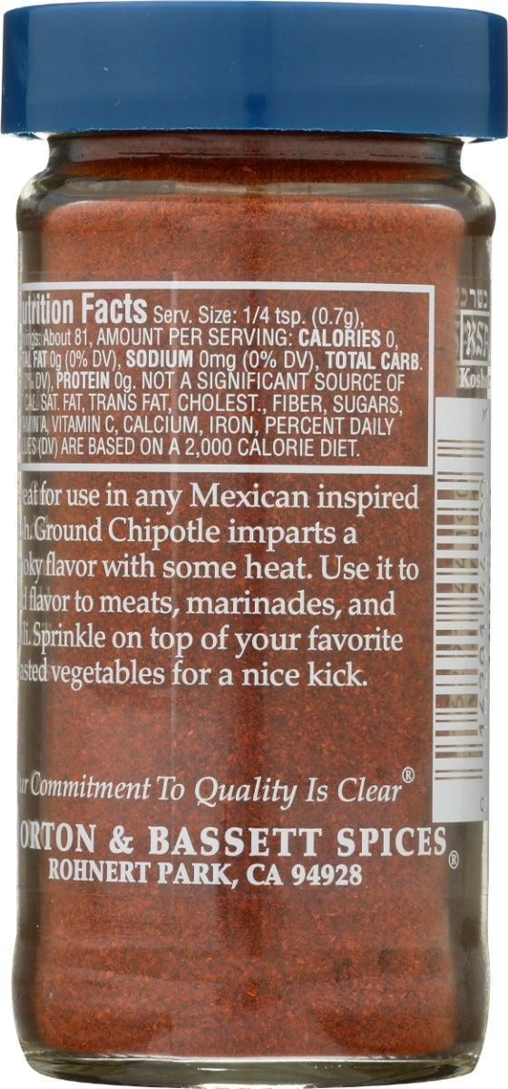 Morton & Bassett: Chipotle Chili Powder, 2 Oz