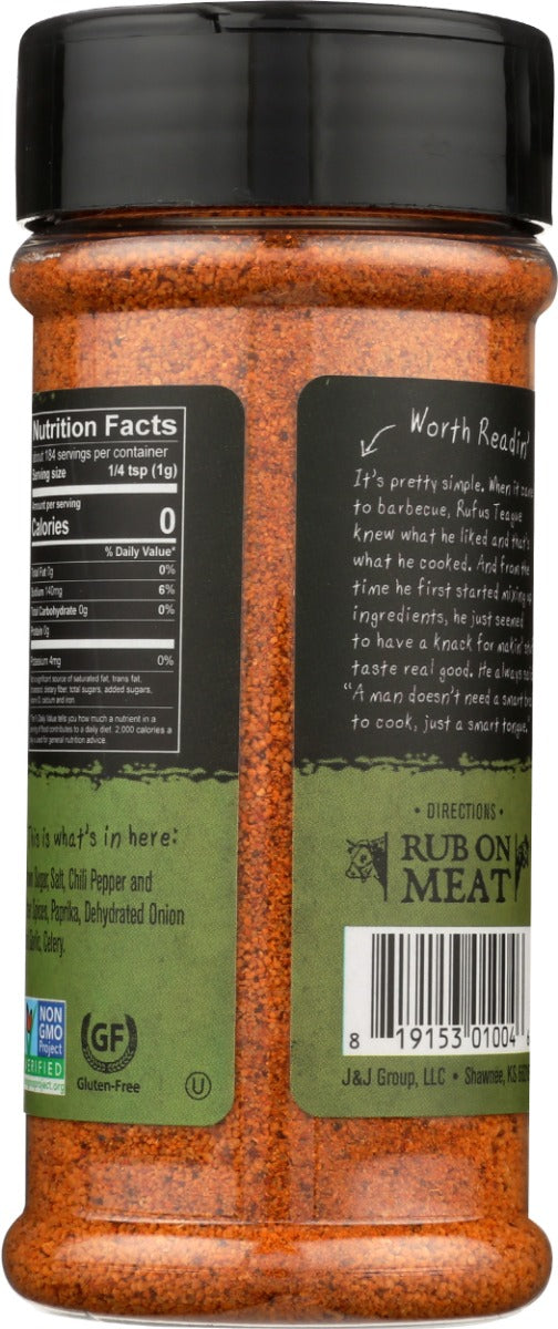 Rufus Teague: Meat Rub Original, 6.5 Oz