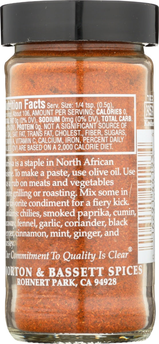 Morton & Bassett: Harissa, 1.9 Oz