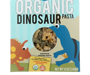 Pastabilities: Pasta Dinosaur Organic, 12 Oz