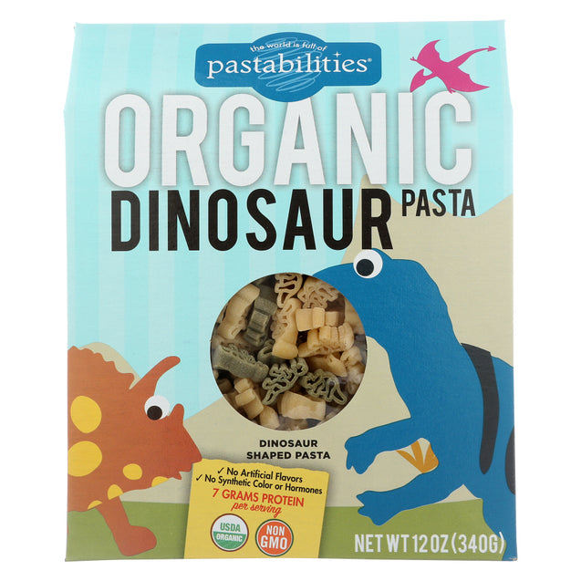 Pastabilities: Pasta Dinosaur Organic, 12 Oz