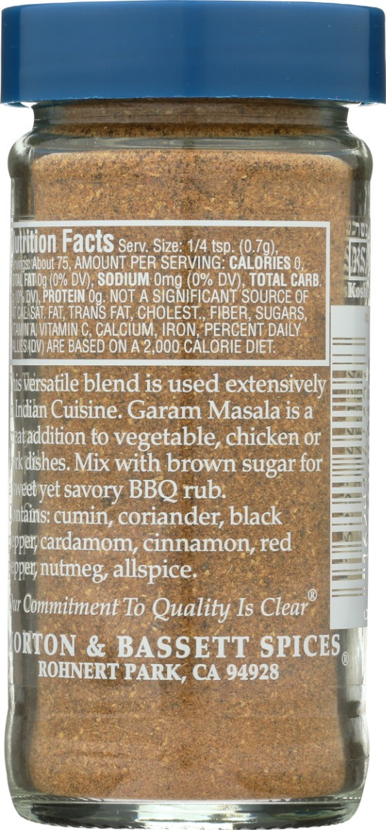 Morton & Bassett: Garam Masala, 1.9 Oz