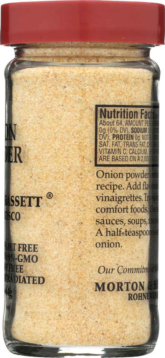 Morton & Bassett: Onion Powder, 2.3 Oz