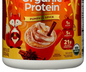 Orgain: Organic Protein Powder Pumpkin Spice, 1.02 Lb