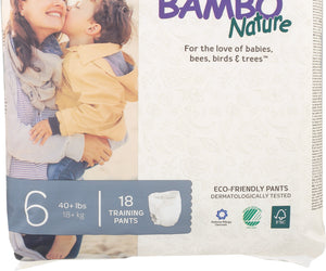 Bambo Nature: Diaper Training Pant Size 6, 18 Pk