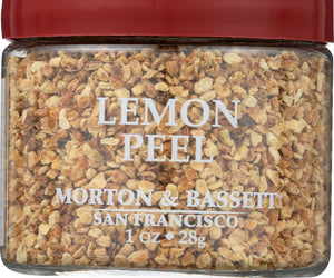 Morton & Bassett: Lemon Peel Seasoning, 1 Oz