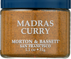 Morton & Bassett: Curry Madras Seasoning, 1.1 Oz