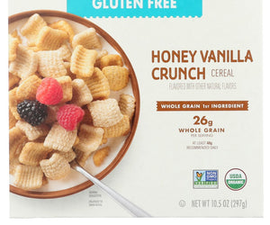 Cascadian Farm: Gluten Free Honey Vanilla Crunch Cereal, 10.5 Oz