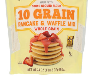 Bobs Red Mill: 10 Grain Pancake & Waffle Mix, 24 Oz