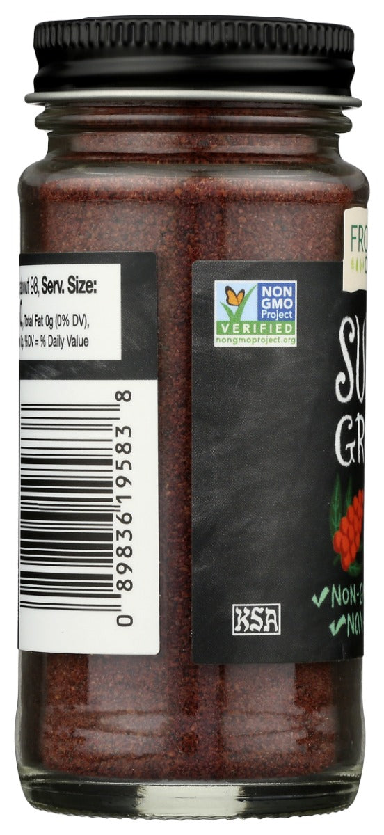 Frontier Herb: Sumac Ground Seasoning, 2.1 Oz