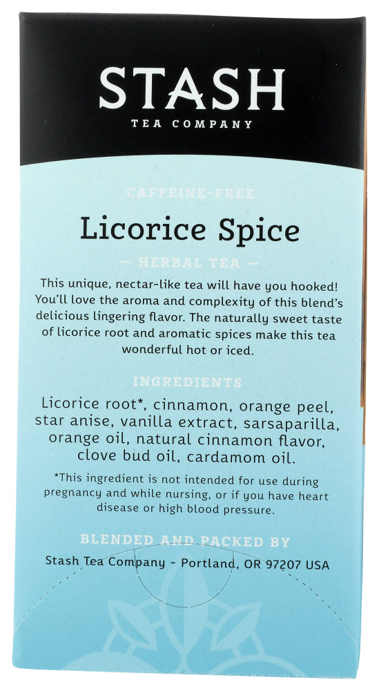 Stash Tea: Licorice Spice Tea, 20 Bg