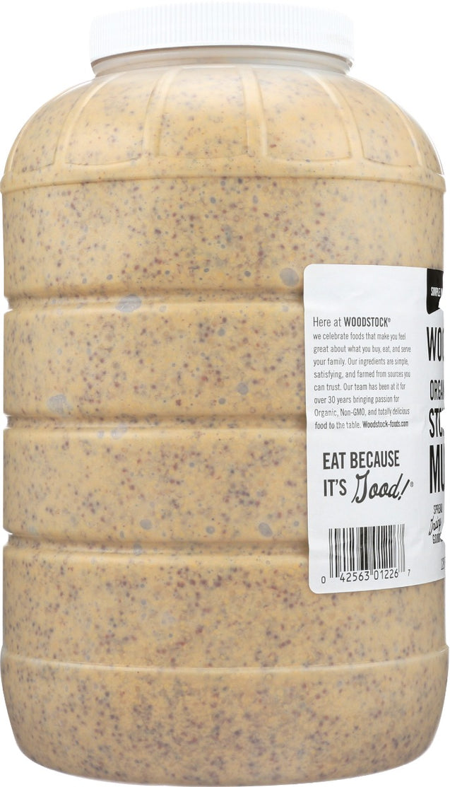 Woodstock: Organic Stoneground Mustard, 1 Ga