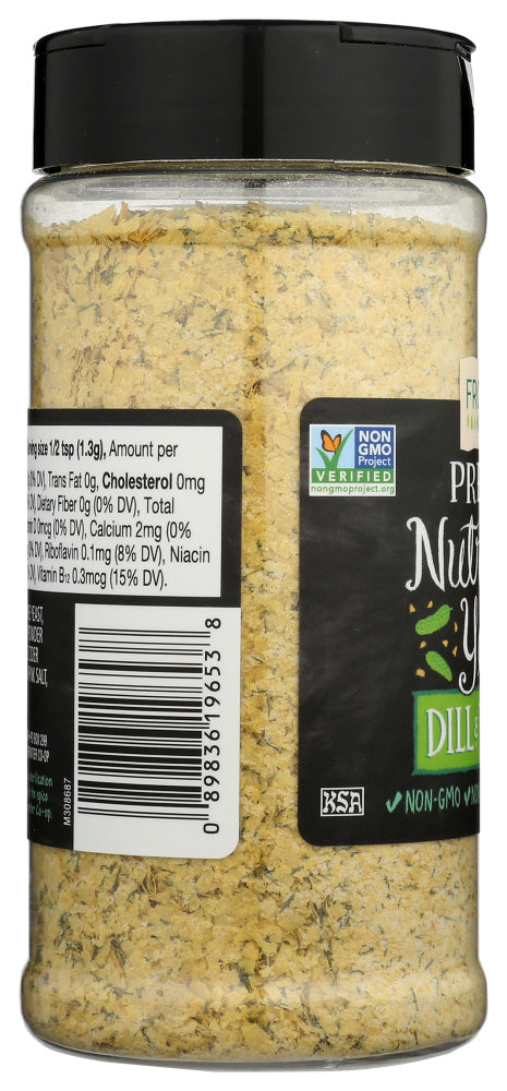 Frontier Coop: Nutritional Yeast Dill Vinegar Blend, 8.01 Oz