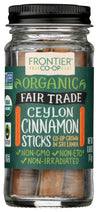 Frontier Herb: Organic Ceylon Cinnamon Sticks Fare Trade Certified, 0.6 Oz