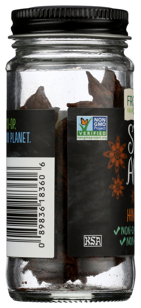 Frontier Herb: Spice Star Anise Whole, 0.46 Oz