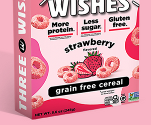 Three Wishes: Cereal Strawberry, 8.6 Oz