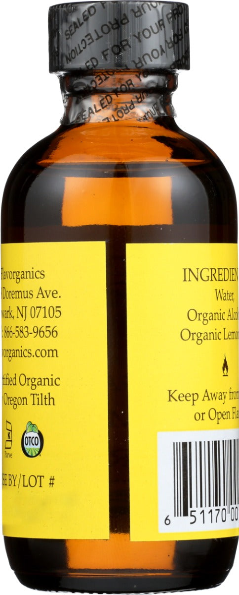 Flavorganics: Organic Lemon Extract, 2 Oz