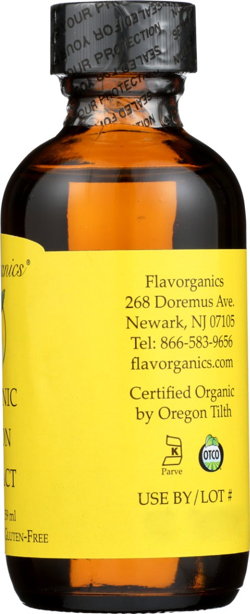 Flavorganics: Organic Lemon Extract, 2 Oz