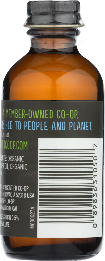 Frontier Herb: Organic Lemon Flavor, 2 Oz