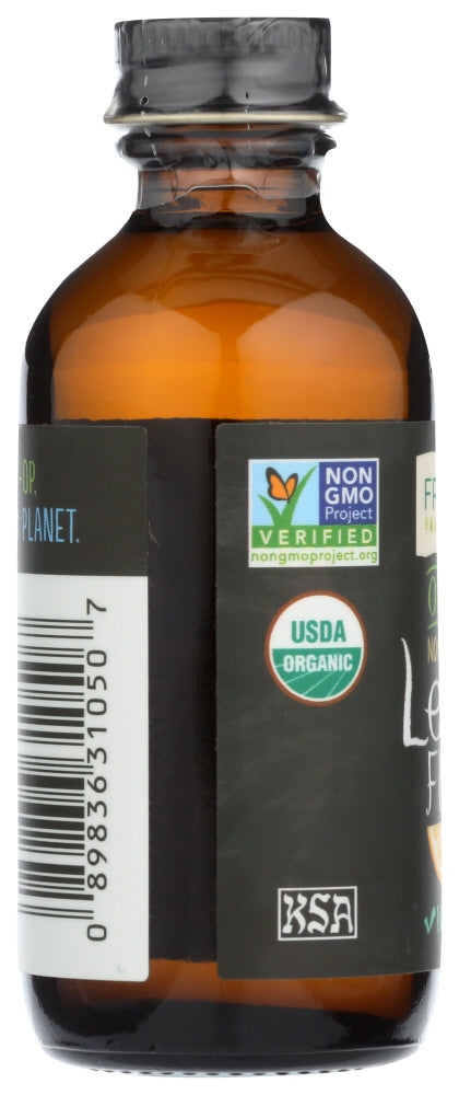 Frontier Herb: Organic Lemon Flavor, 2 Oz