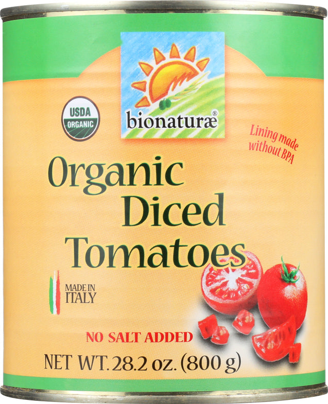 Bionaturae: Organic Diced Tomatoes, 28.2 Oz