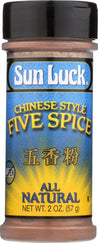 Sun Luck: Chinese Style Five Spice Seasoning, 2 Oz