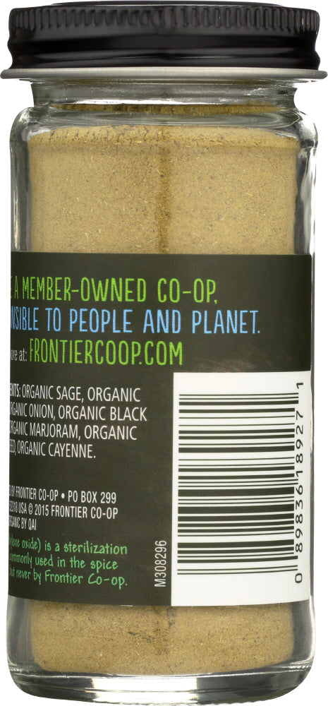 Frontier Herb: Organic Poultry Seasoning, 1.44 Oz