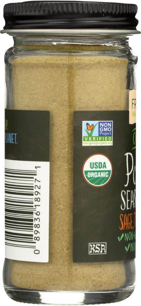 Frontier Herb: Organic Poultry Seasoning, 1.44 Oz