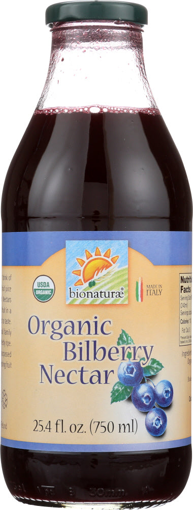 Bionaturae: Organic Bilberry Fruit Nectar, 25.4 Oz