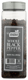 Badia: Pepper Black Whole, 16 Oz