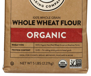 King Arthur: 100% Organic Whole Wheat Flour, 5 Lb