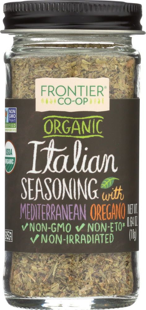 Frontier Herb: Ssnng Italian Org, 0.64 Oz