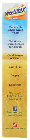 Weetabix: Whole Grain Cereal, 14 Oz