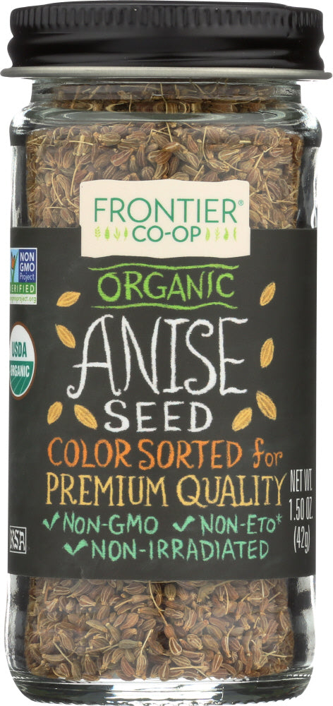 Frontier Herb: Ssnng Anise Seed Org, 1.5 Oz