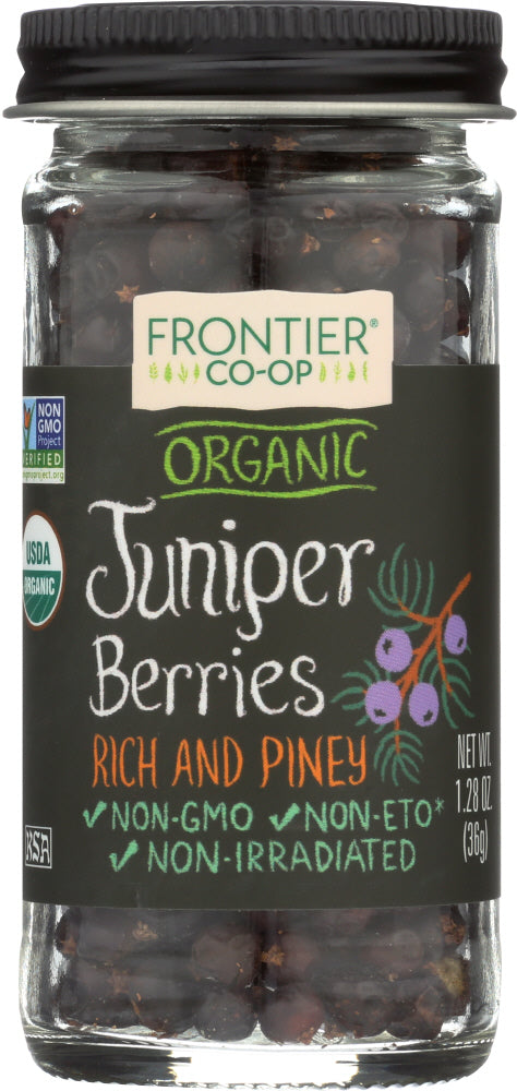 Frontier Herb: Juniper Berry Org, 1.3 Oz