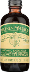 Nielsen Massey: Organic Fairtrade Madagascar Bourbon Pure Vanilla Extract, 4 Oz