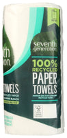 Seventh Generation: Recycled Paper Towels White, 1 Ea