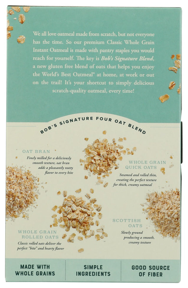 Bobs Red Mill: Classic Oatmeal, 9.52 Oz