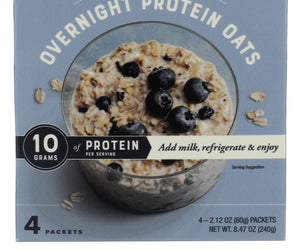 Bobs Red Mill: Blueberries And Cream Protein Oats, 8.48 Oz