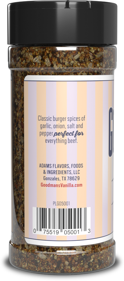 Goodmans: Classic Burger Seasoning, 6.4 Oz