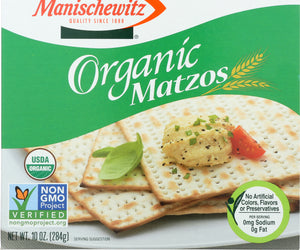 Manischewitz: Organic Matzos, 10 Oz