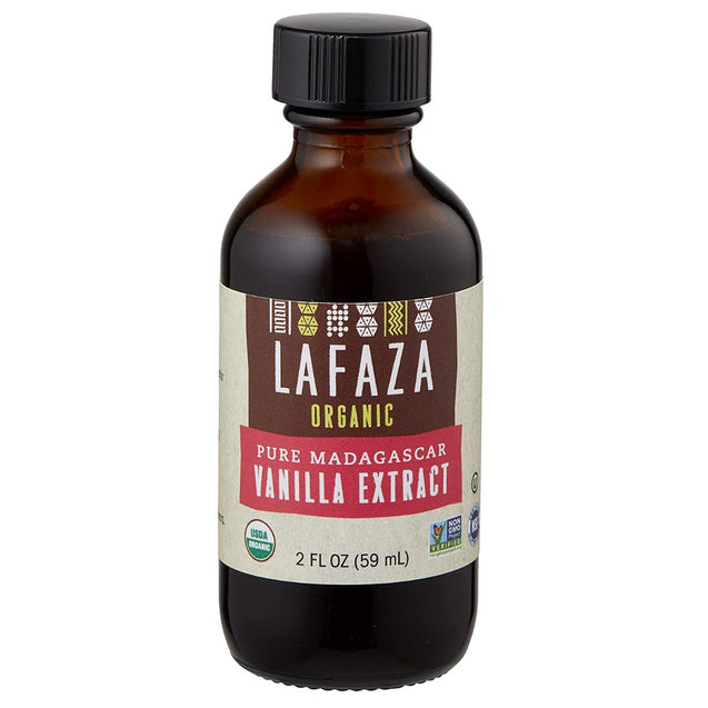 Lafaza: Vanilla Extract Madagascar Bourbon Organic, 2 Oz