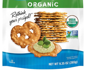 Snack Factory: Organic Original Pretzel Crisps, 9.35 Oz
