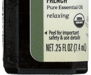 Aura Cacia: Organic French Lavender Pure Essential Oil, 0.25 Oz