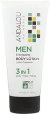 Andalou Naturals: Men Energizing Body Lotion 3in1, 8.5 Fo