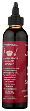 Just Date Syrup: Organic Pomegranate Molasses, 8.8 Oz