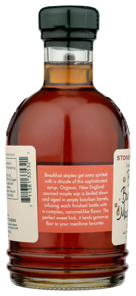 Stonewall Kitchen: Organic Bourbon Barrel Aged Maple Syrup, 8.5 Fo